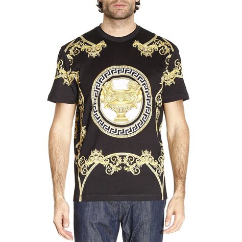 the clash of versace t shirt|Men's Versace Tops & T.